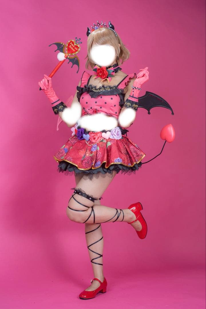ラブライブ！小悪魔編 小泉花陽 コスプレフルセット