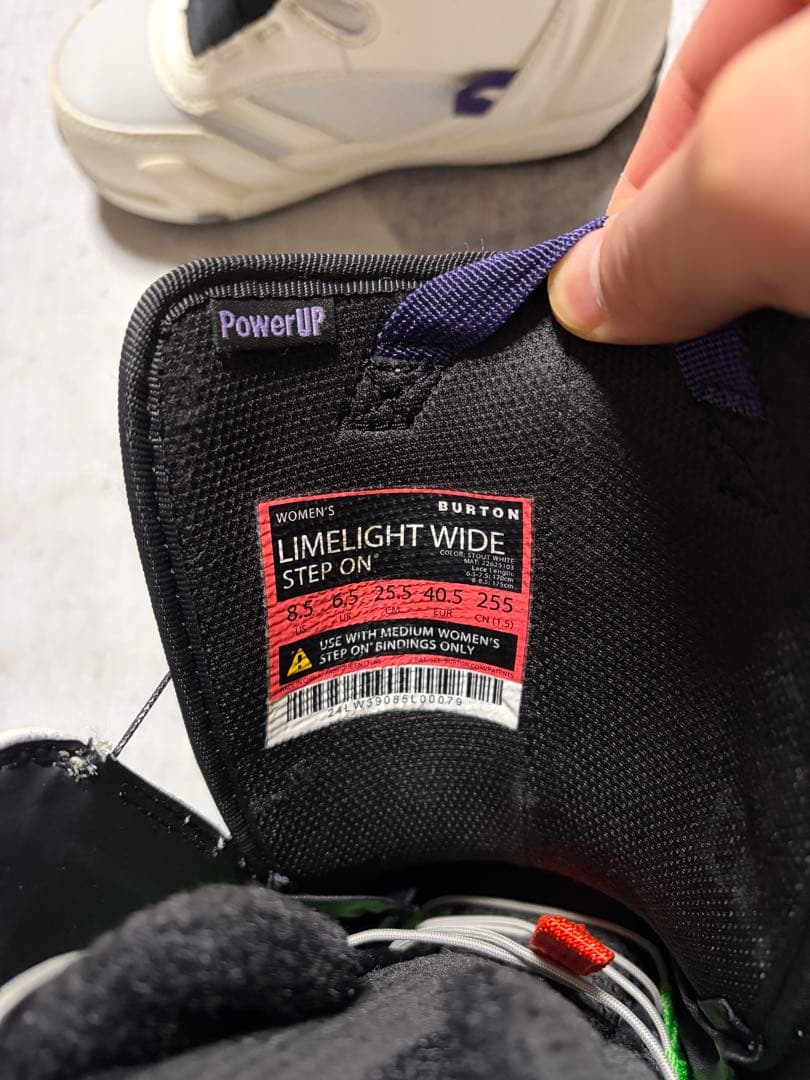 スノーボード Burton Limelight Wide Step On 25.5cm