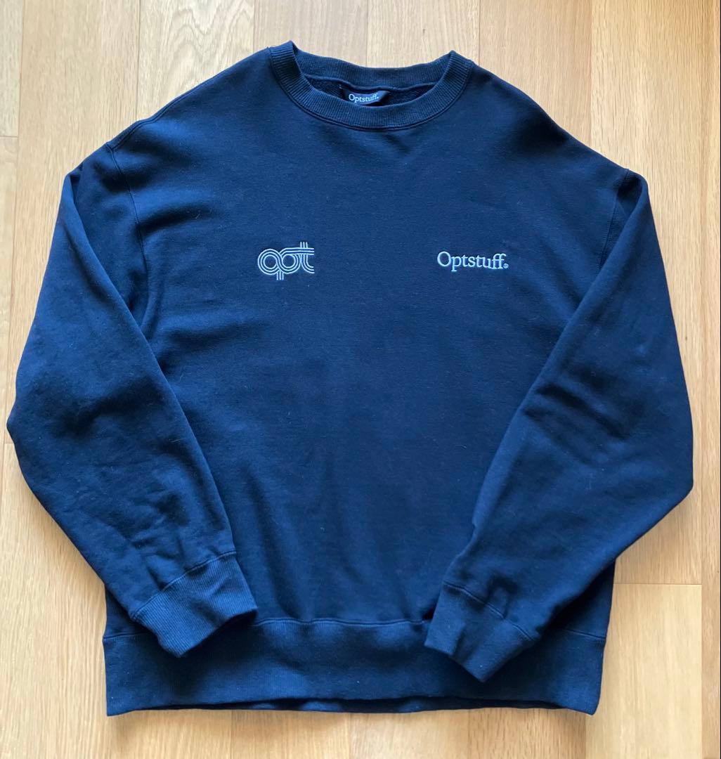 Optstuff CREWNECK SWEAT SHIRT Lサイズ