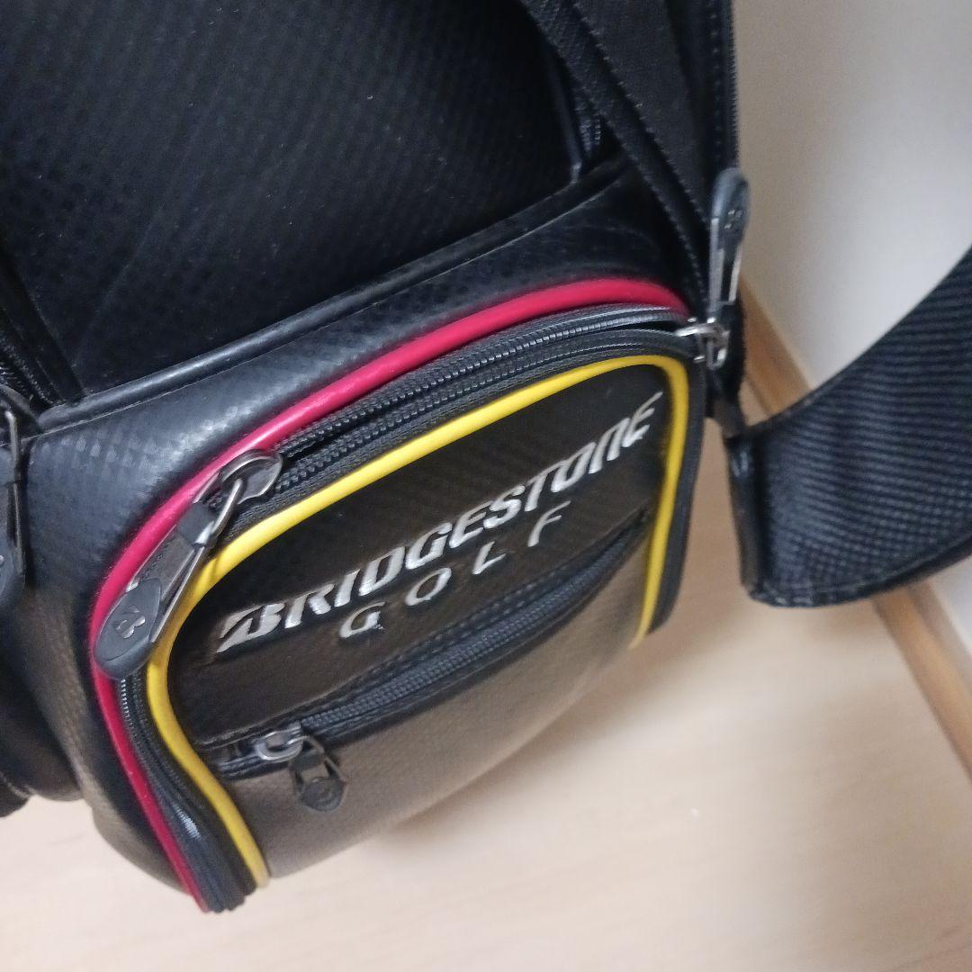 早い者勝ち!!! ブリジストン ゴルフ キャディバック 黒/赤/黄