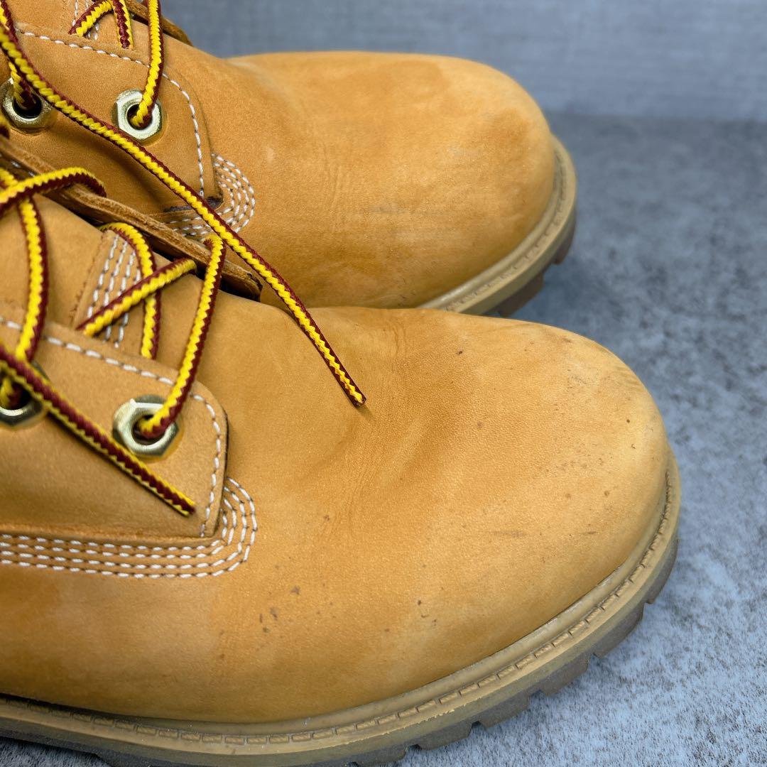 極美品✨【Timber land】12909/6インチプレミアム/イエローブーツ
