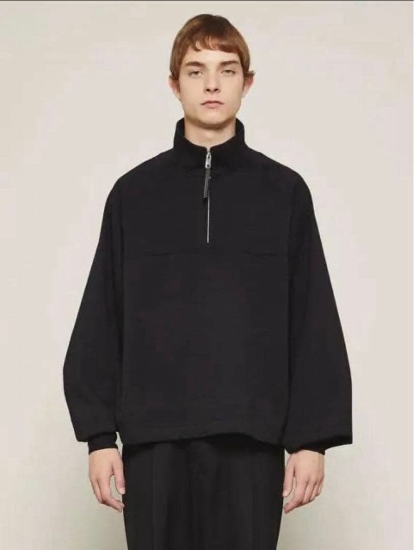 トップス RERACS HALF ZIP STAND COLLAR PULLOVER