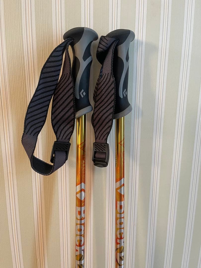  スキー用ポール ゴールド