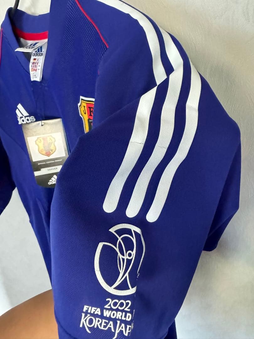 日本代表 ユニフォーム 2002 日韓W杯 記念ユニホーム M 新品タグ付き