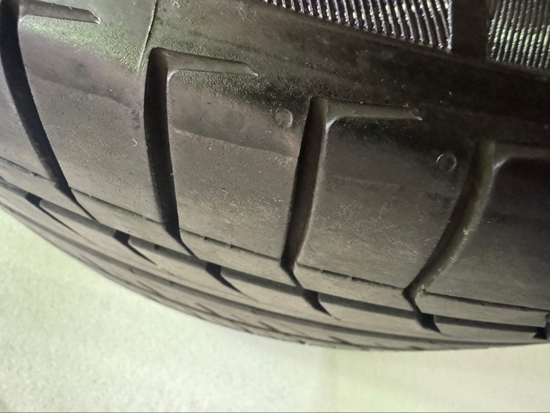 送料込み20インチ ブラック スポークホイールセット Rays ロックナット付き