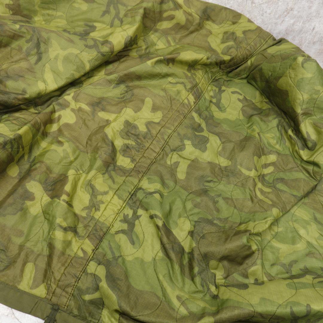 70s US Army ポンチョライナー カモフラ ヴィンテージ 実物 1