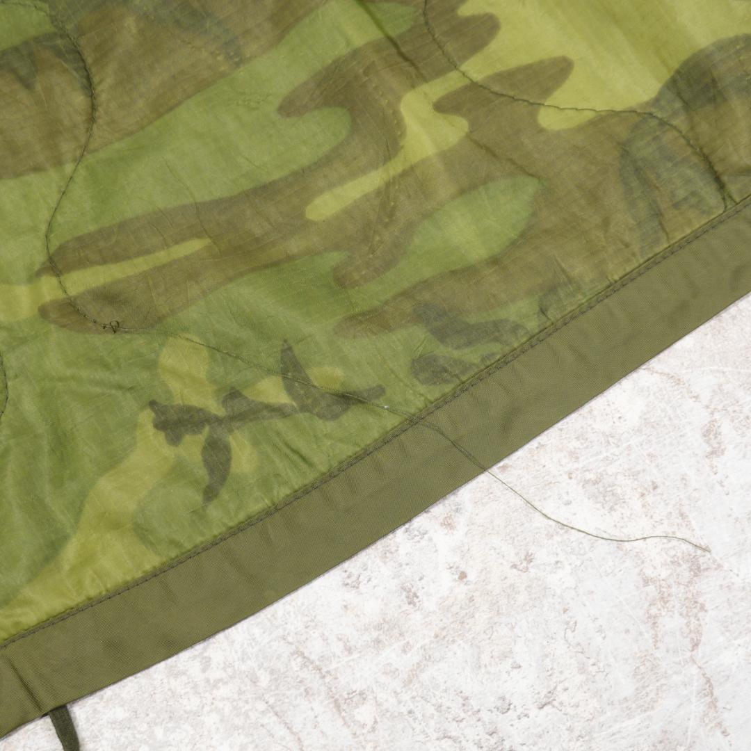 70s US Army ポンチョライナー カモフラ ヴィンテージ 実物 1