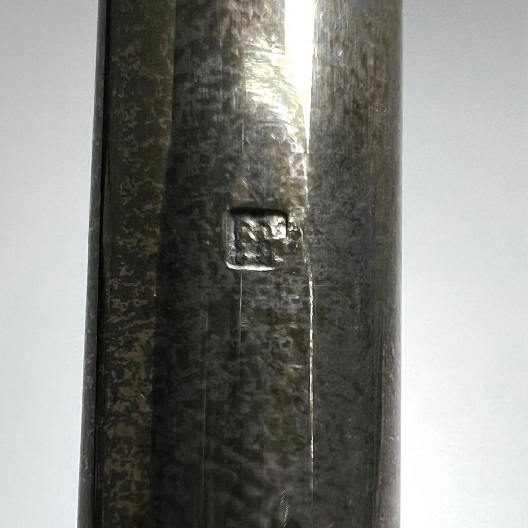 「銀」刻印　銀煙管　66g 東Y8-0109☆2Fトヒルウ
