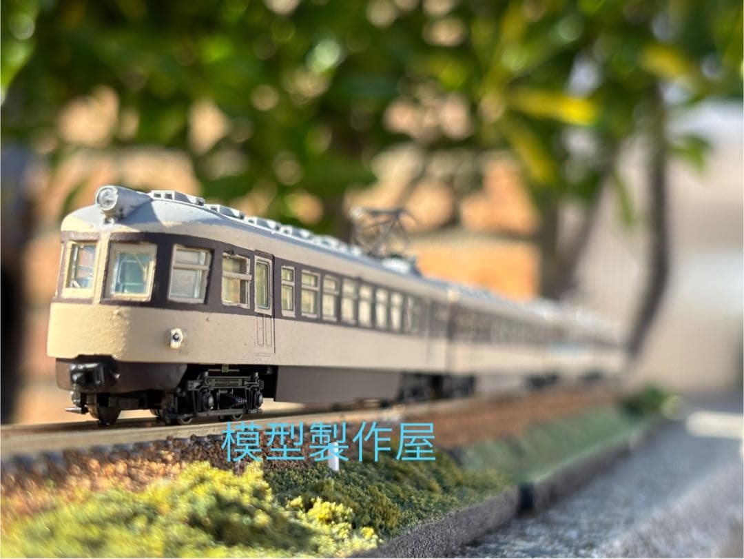 広窓流電　関西急行モハ52 4両編成KATO製品改造 Nゲージ　他サイト出品中