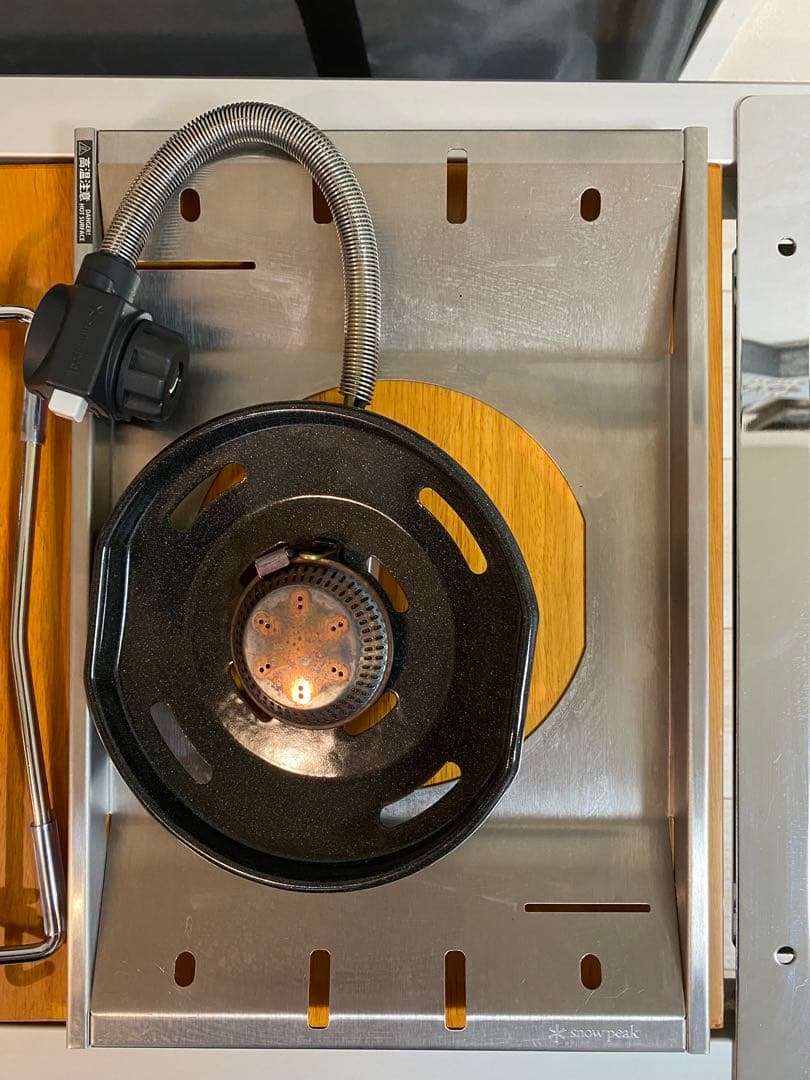  peak スノーピーク　エントリーIGT他フラットバーナーセット