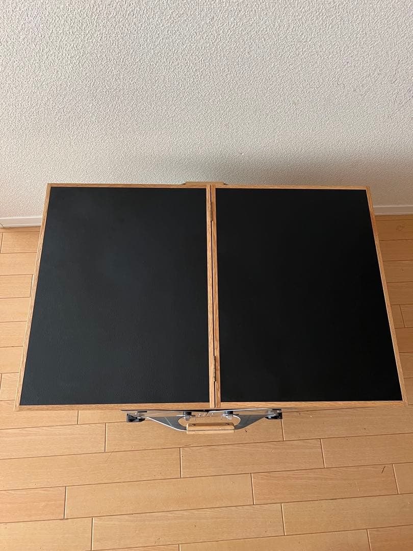 【バタフライテーブル】シェルコン50用　レール土台付　オーク