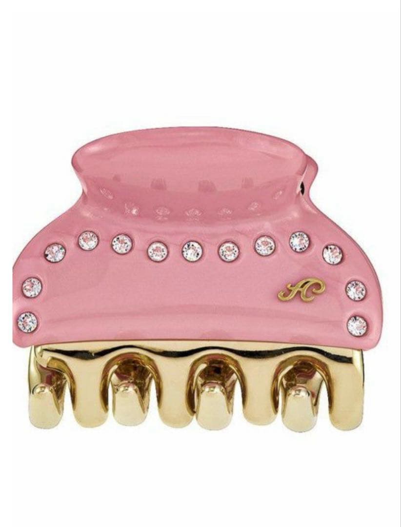 acca ヘアクリップ　ピンク