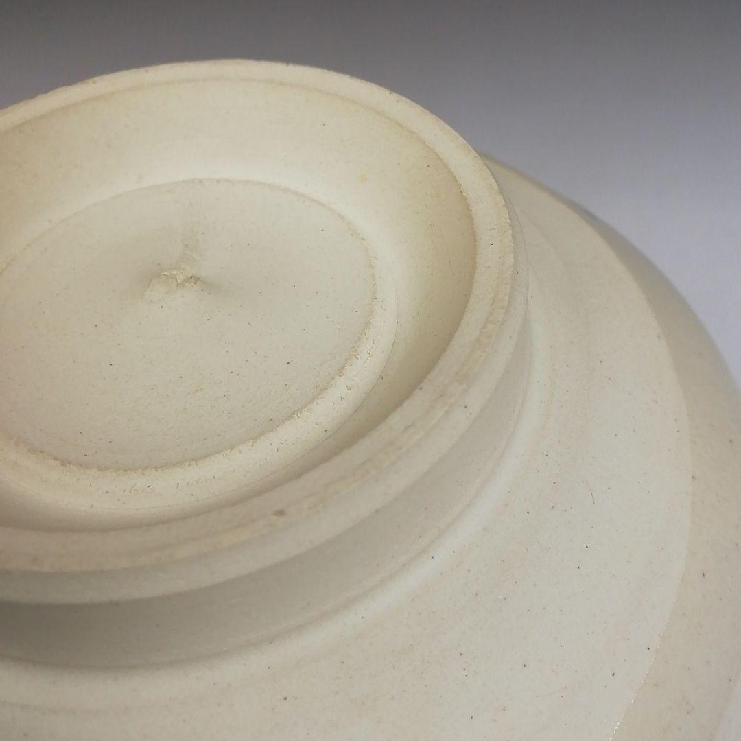 Ｔ４６０　茶碗　『仁清　地紙』『平安　手塚桐鳳 造』　共箱　抹茶碗　茶道具