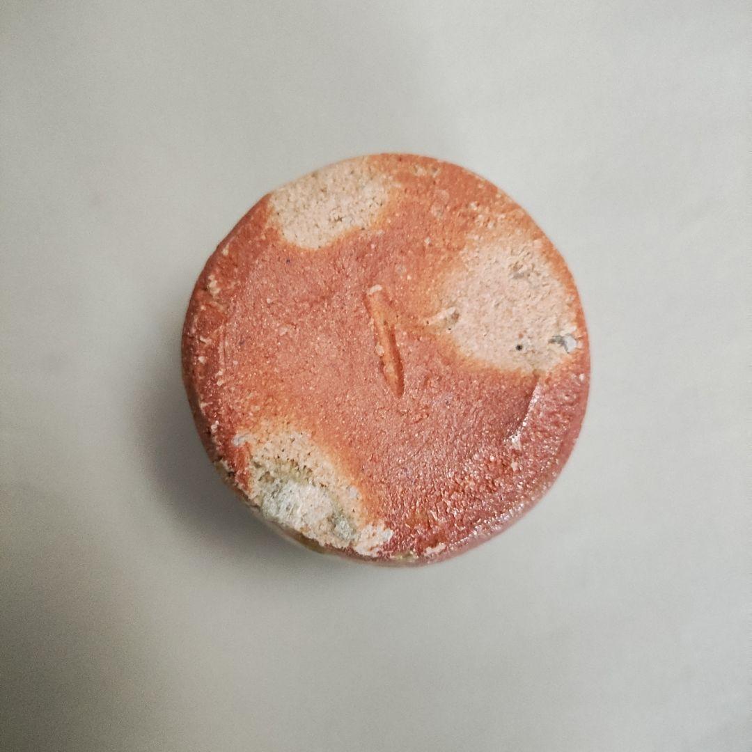 杉本貞光　寺垣外窯　信楽左馬徳利ぐい呑　信楽焼