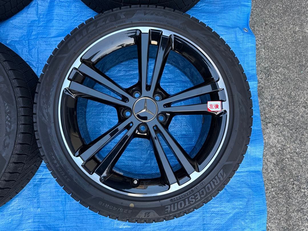 ベンツ ブリザック VRX3 スタッドレス純正ホイールセット FT