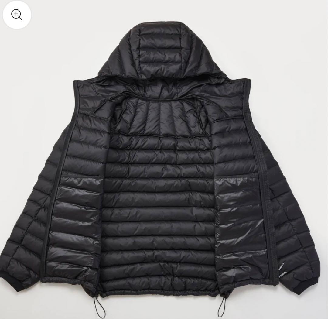 FEELS 上杉柊平 SHELL DOWN JACKET BLACK