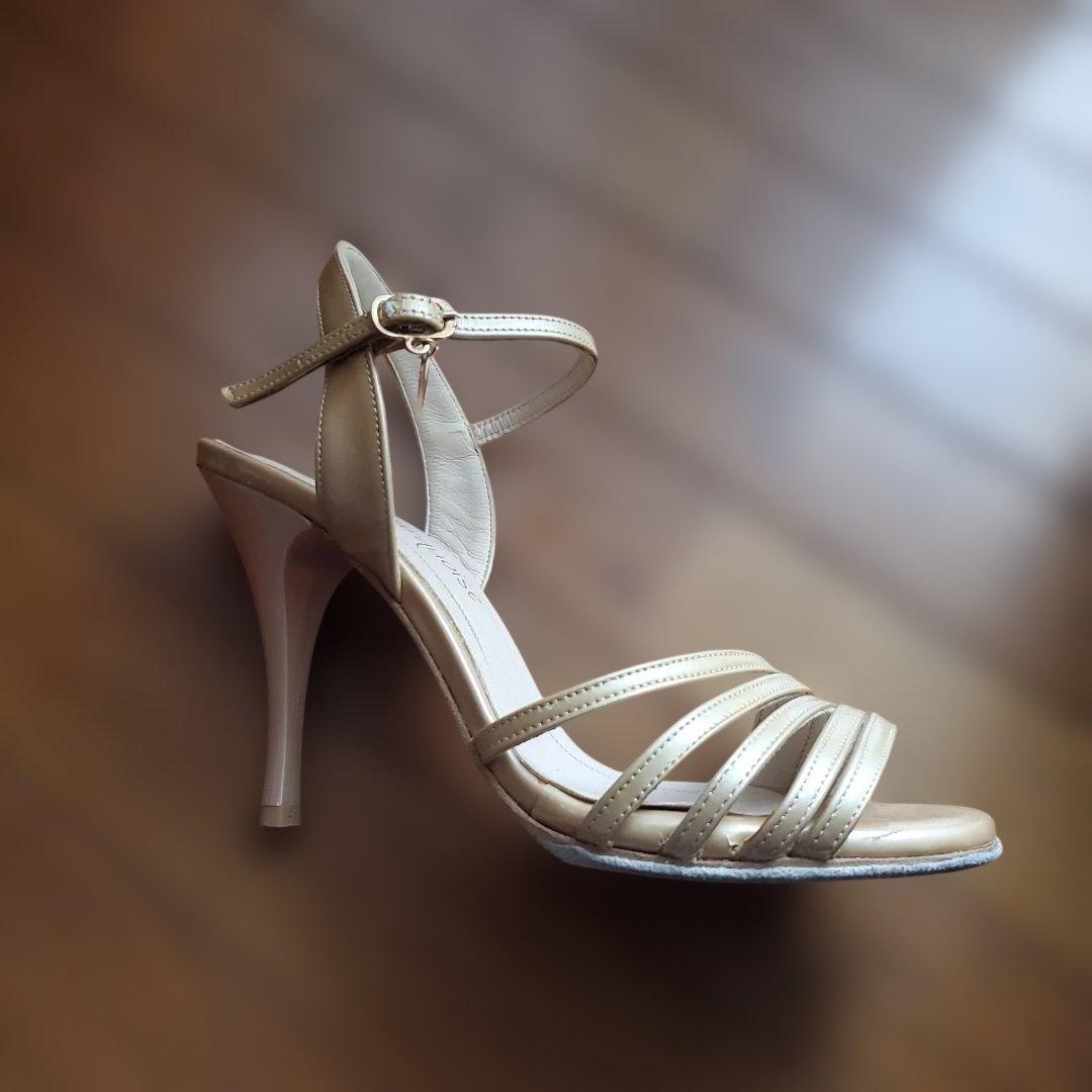 turpuoiseアルゼンチンタンゴシューズ35おまけシューズクリップ