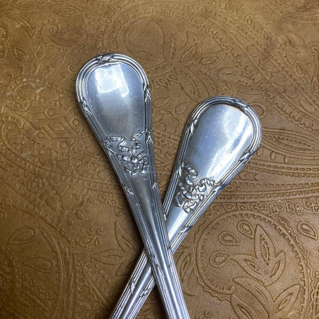 【ピュイフォルカ】純銀/100g スプーン フォーク 2セット