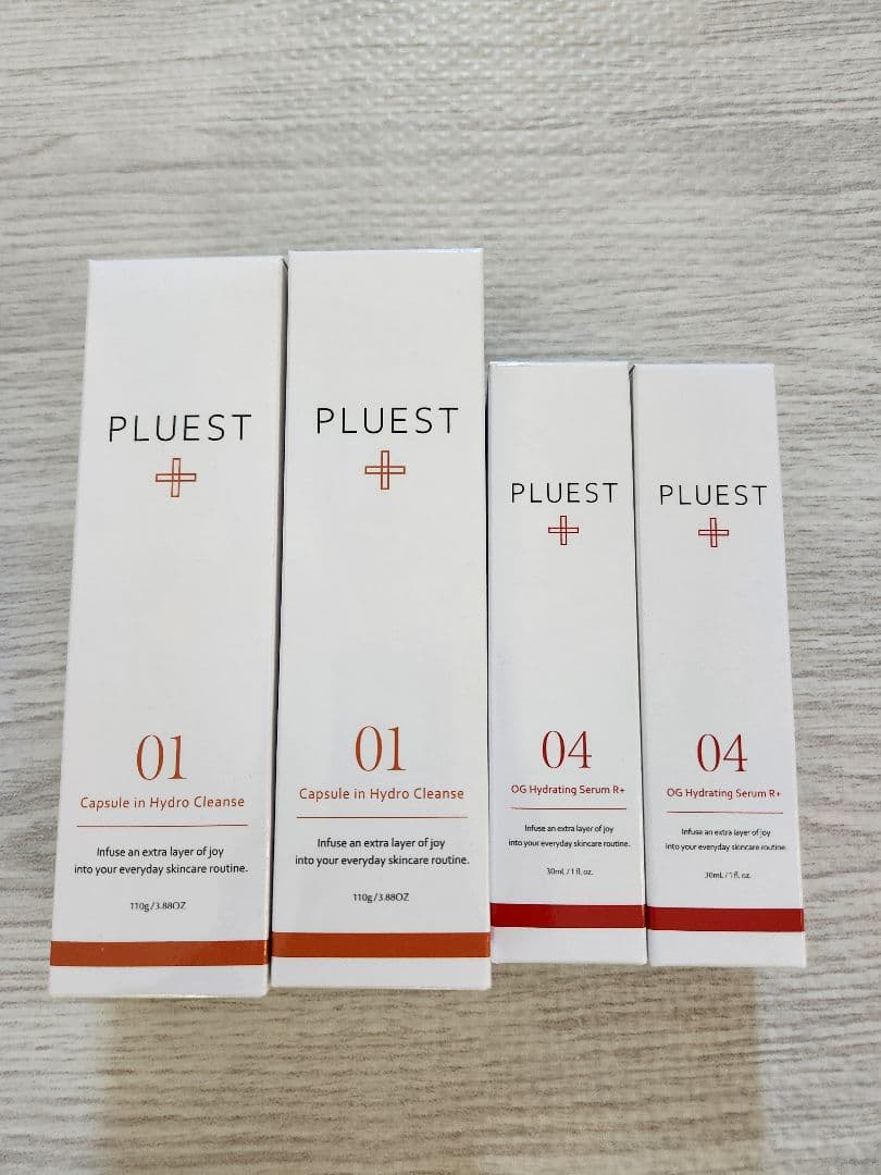 PLUEST オーラルケア 01 04 4本セット