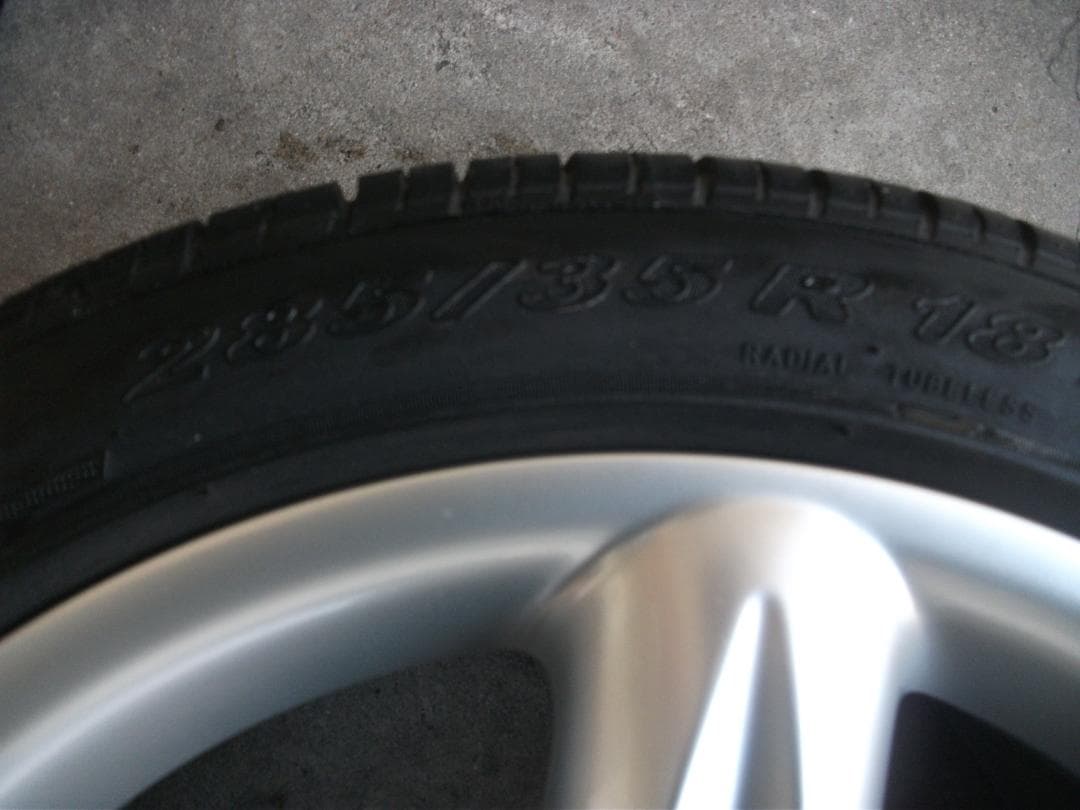 【美品】SL350メルセデスベンツタイヤ・アルミホイールセット