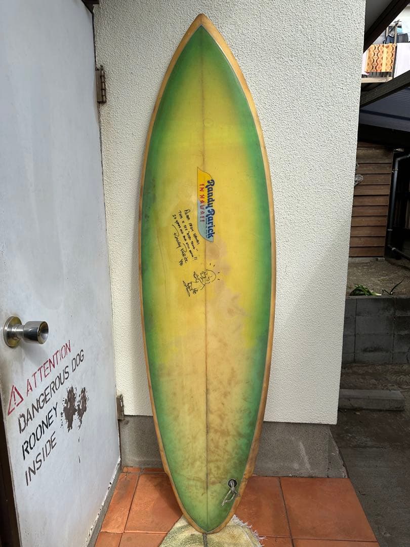 RandyRarickランディラリックサーフボード　ヴィンテージ　70年代
