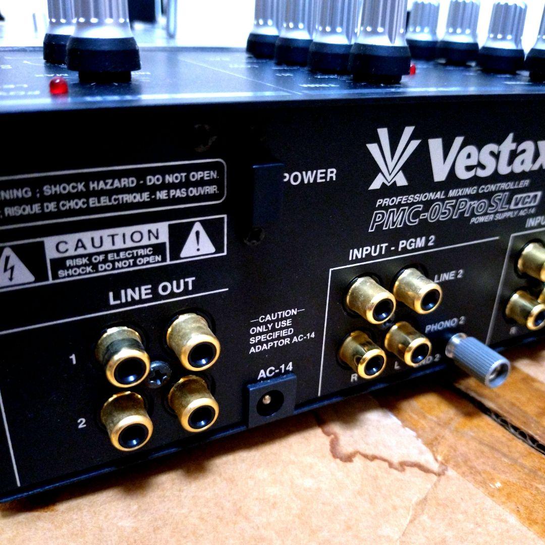 未使用級！ 元箱:取説付 Vestax PMC-05Pro SL DJミキサー