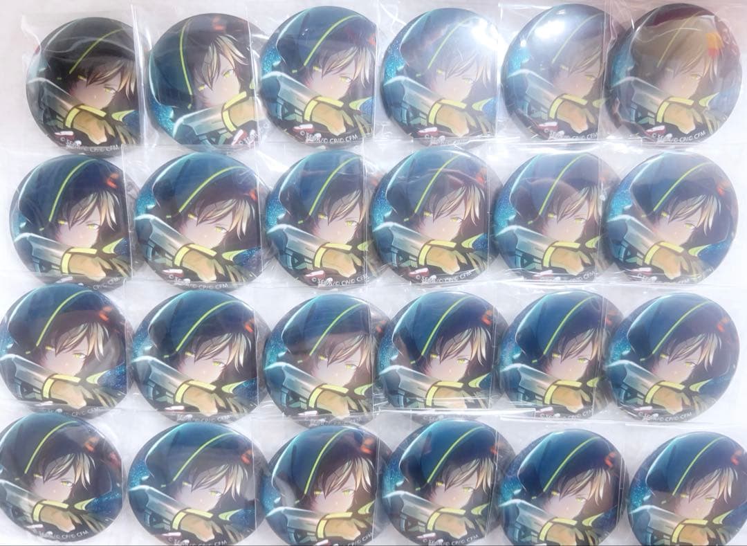 プロジェクトセカイ 東雲彰人 グリッター缶バッジ 22b 24個