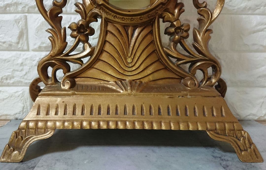 稀少 JUNGHANS ユンハンス クォーツ MOD.DEP アンティーク置時計