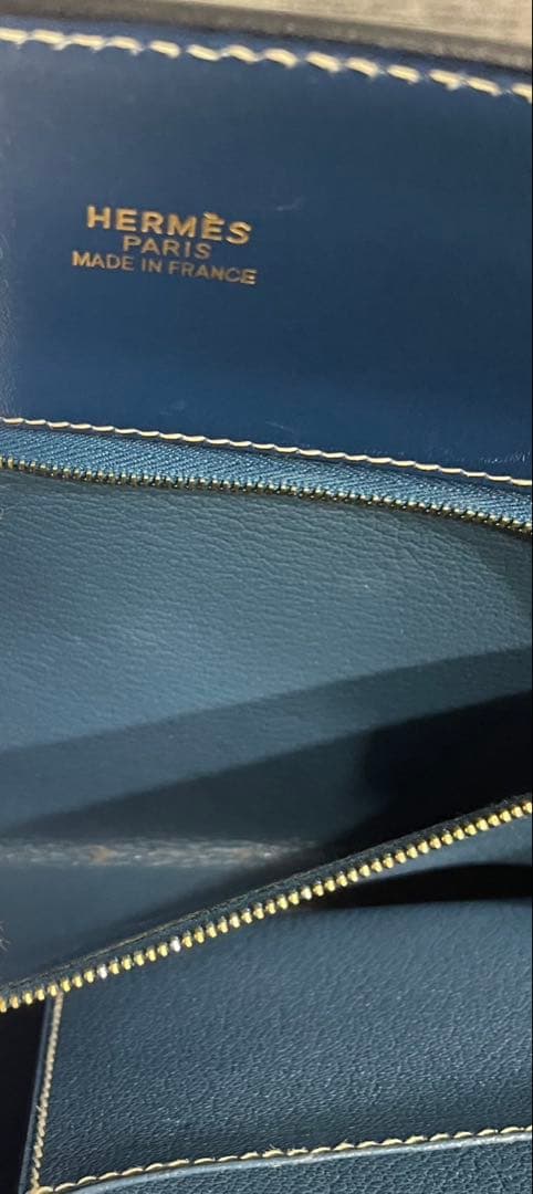 HERMES エルメス　ホワイトバスＧＭ　ビジネスバッグ