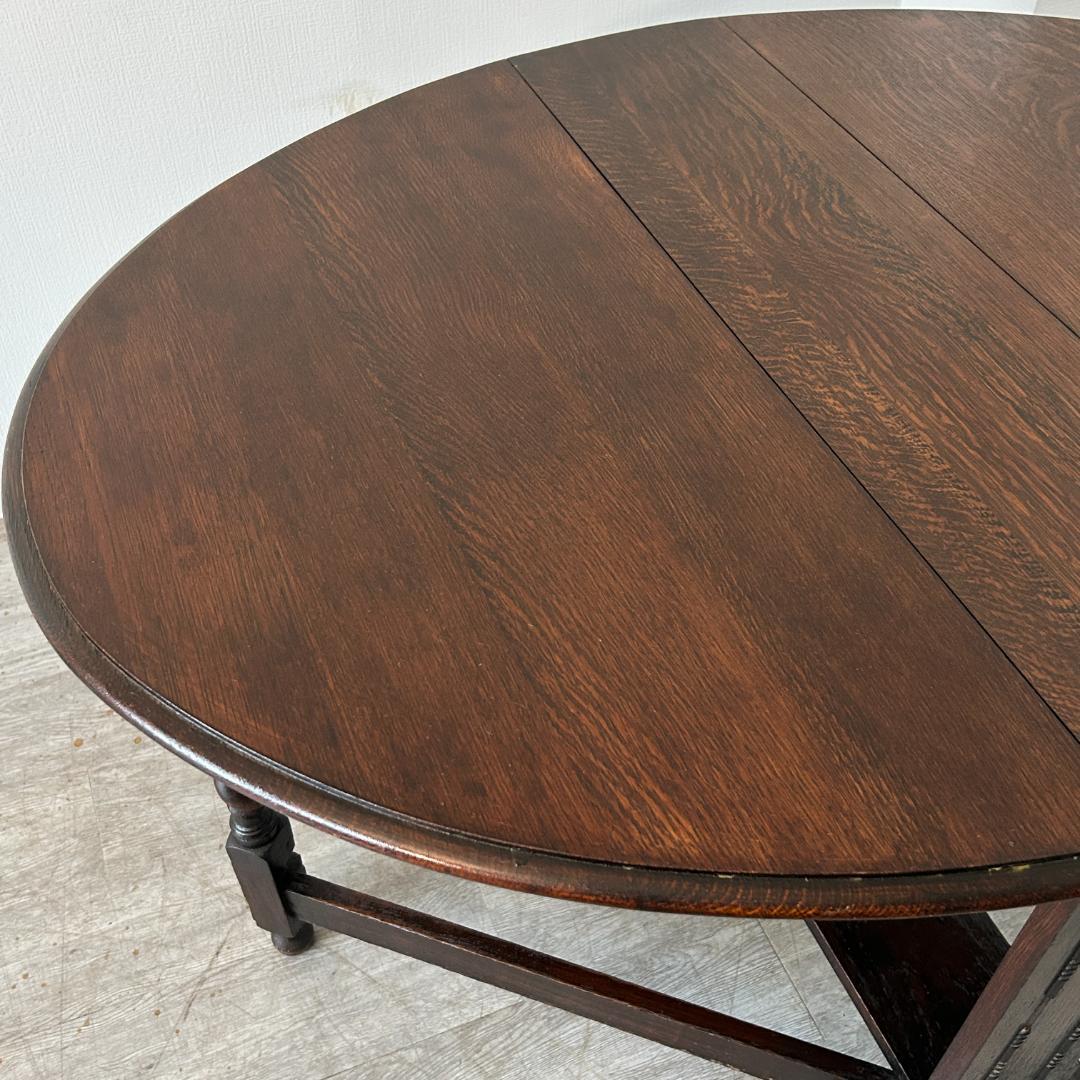 イギリス アンティーク家具 ゲートレッグテーブル 1930年頃 889A