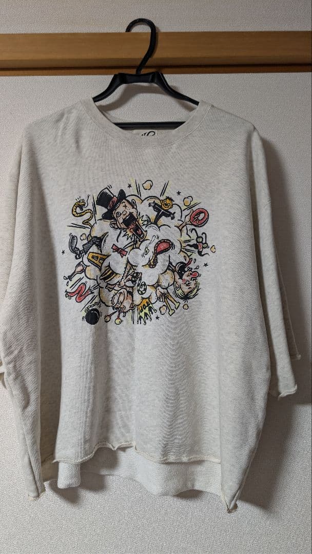 期間限定　美品 NASTOYS スウェット lucky rudy 森下直哉 XL