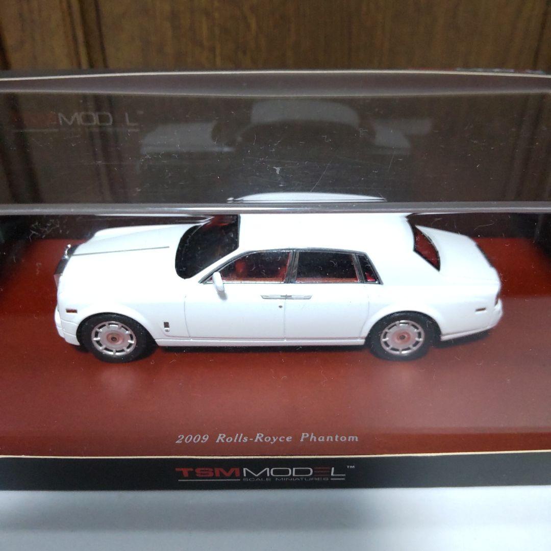 ロールスロイス ファントム 2009 イングリッシュホワイト 1/43 TSM