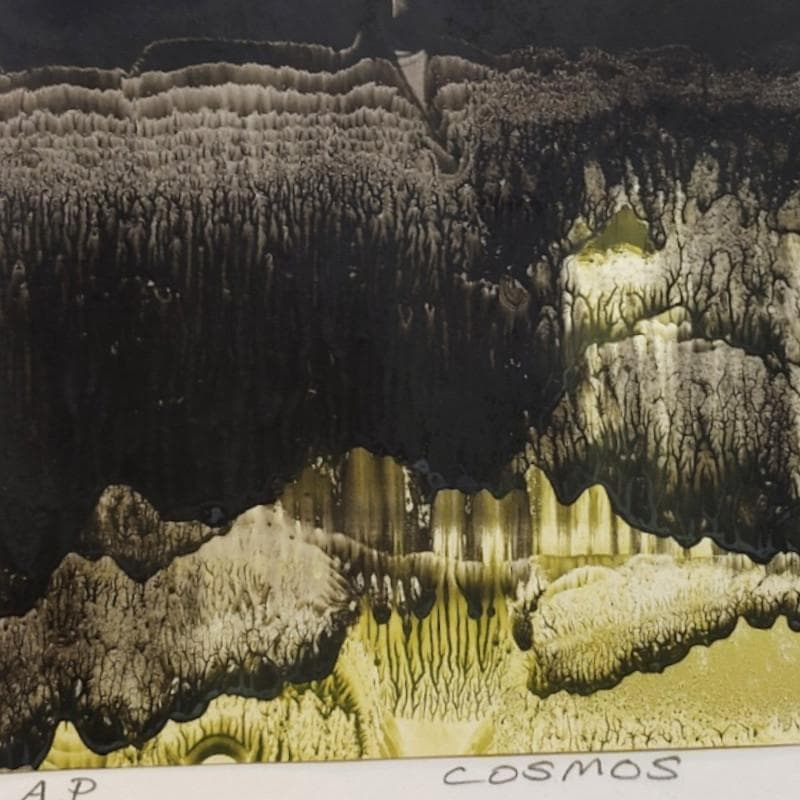 ☆宮井保郎☆「COSMOS」銅版画　八ツサイズ　未使用！