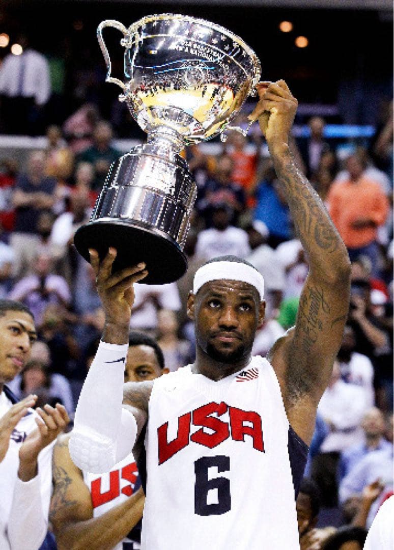 アメリカ代表 レブロン・ジェームズ 2012年ロンドン五輪 ユニフォーム