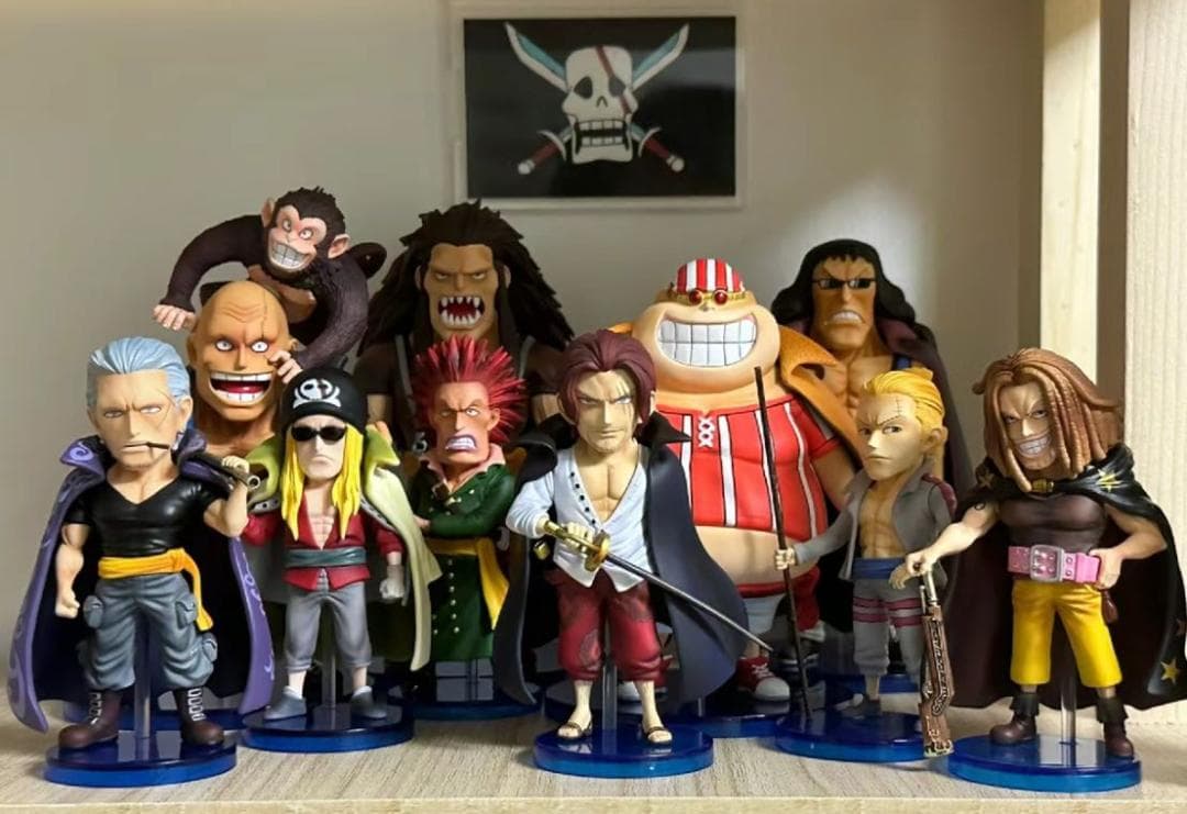 ワンピース  A+ 赤髪海賊団 10点 ガレージキット スタチュー フィギュア