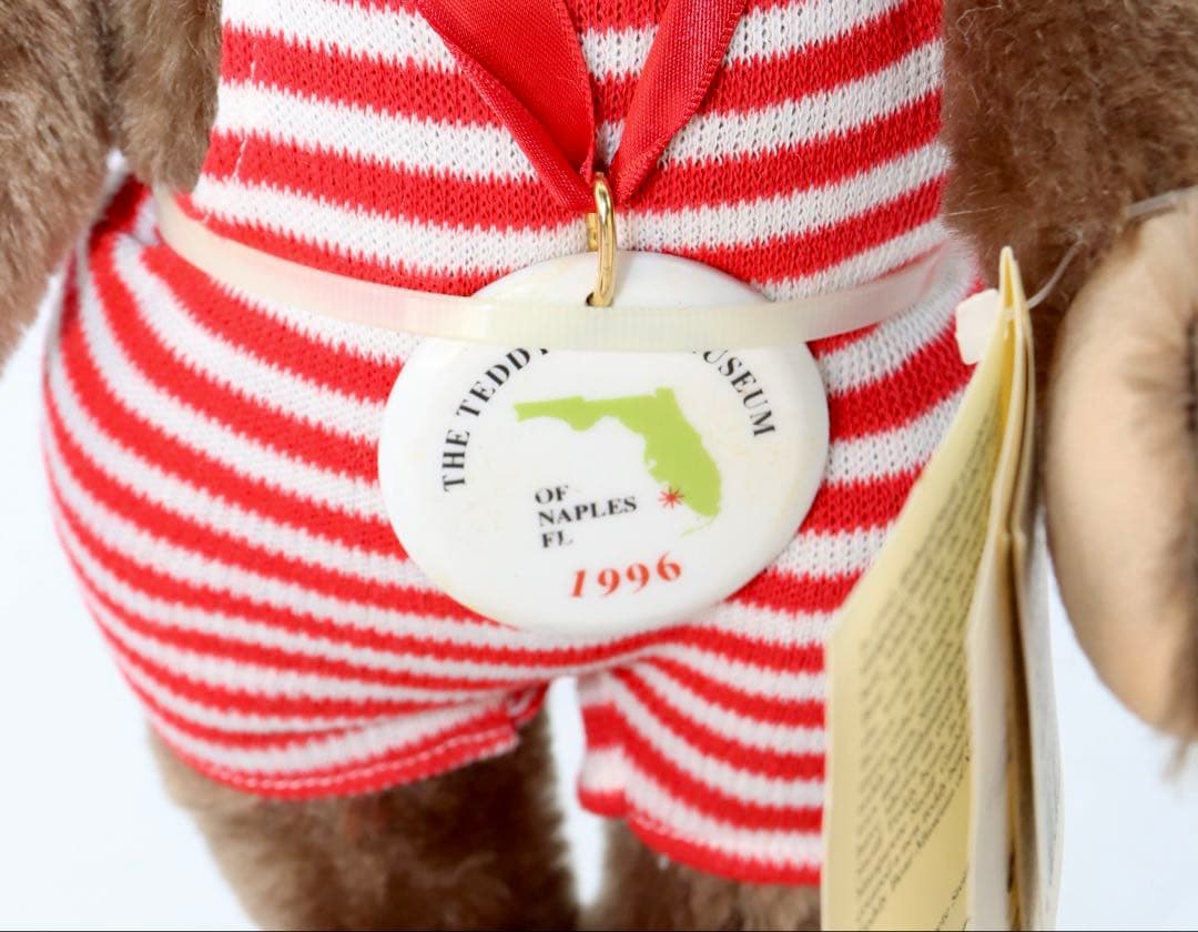 WIGGINS BEAR 1996年 フロリダのテディベア博物館限定品