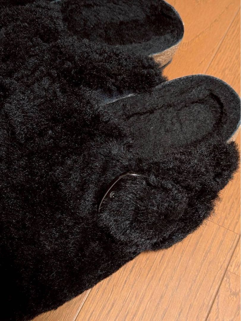 未使用品　定価31,900円 ボストン ビッグバックル テディー 黒 37