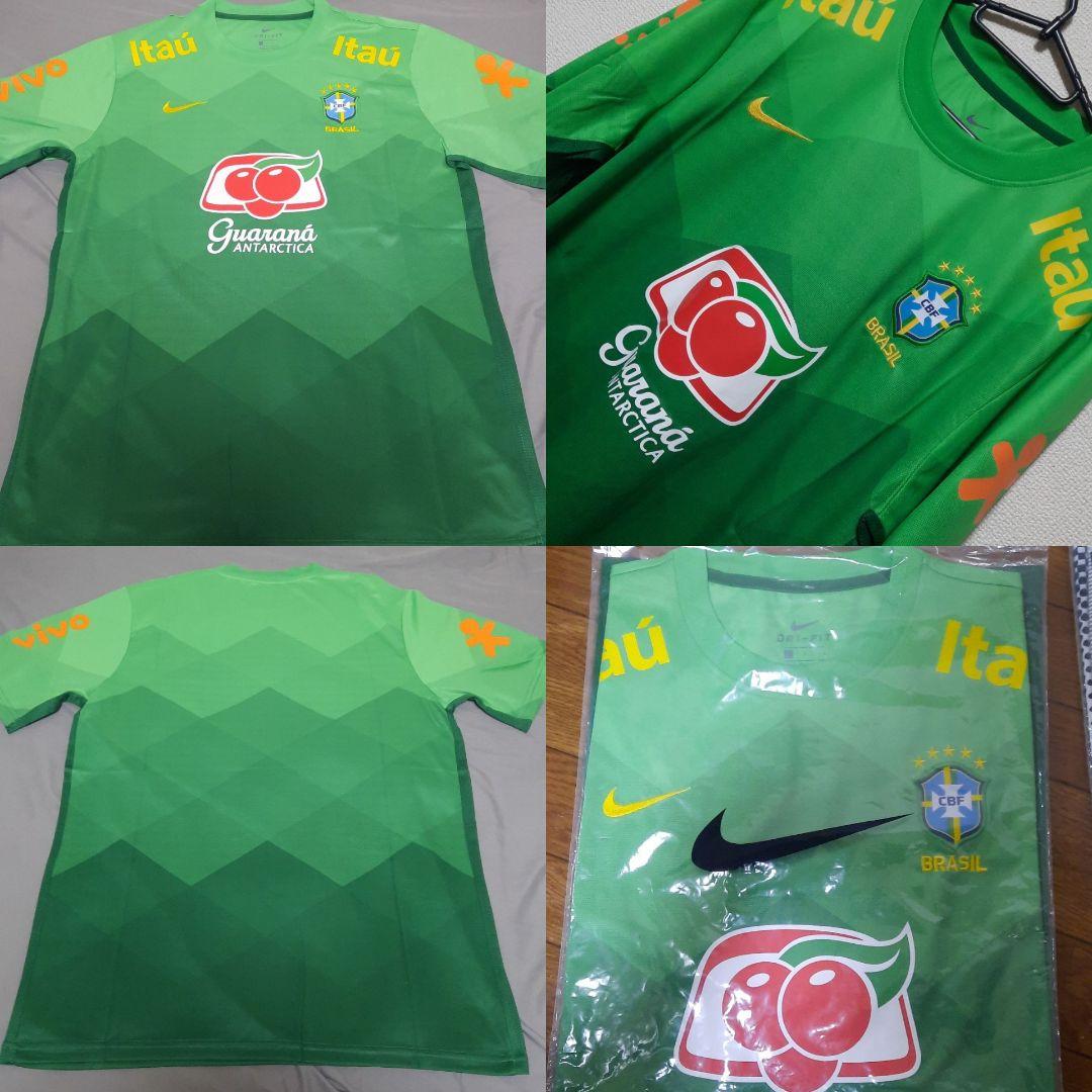ブラジル代表 トレーニングシャツ フルスポンサーモデル。