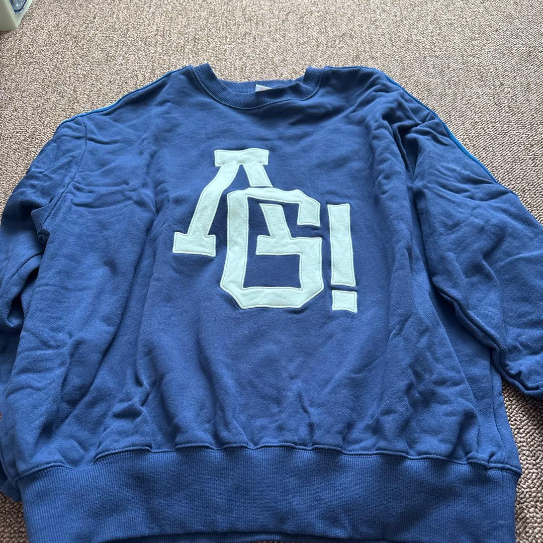 新品未使用　新しい学校のスウェットぅ 上下　Mサイズ　ネイビー