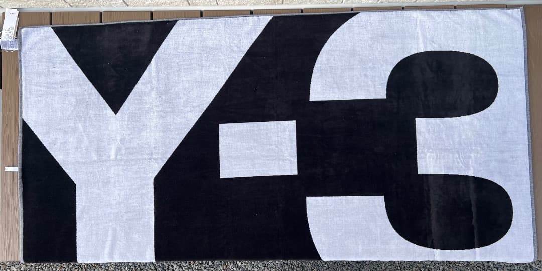 ⭐️【未使用】Y-3 タオルブランケット　(170*100cm)