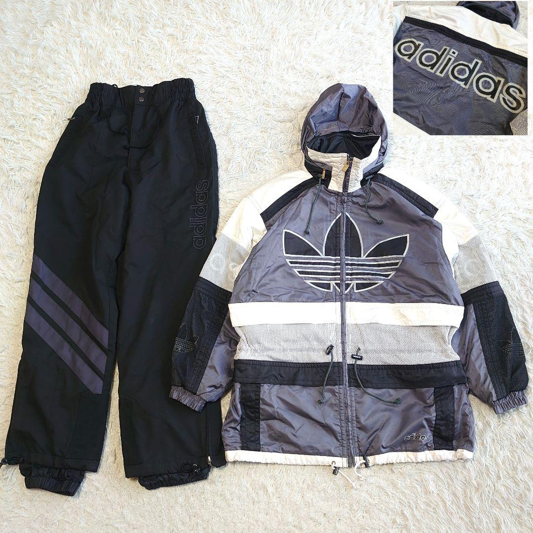 【激レア】アディダス デサント製 スキー スノボウェア セットアップ