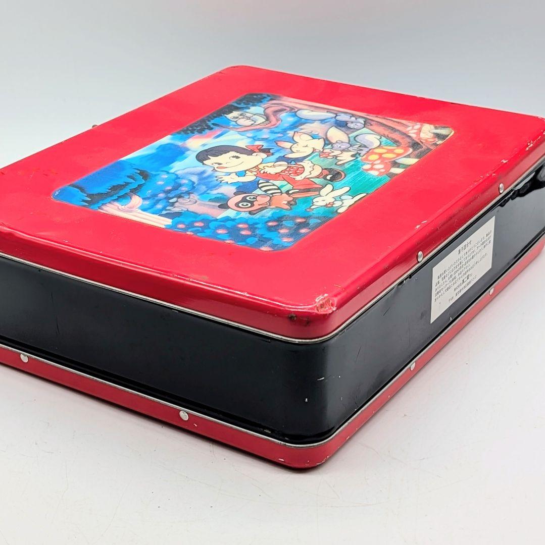 不二家 ペコちゃん人形　ペコちゃんの自動販売機　ブリキ缶ケース　5点セット