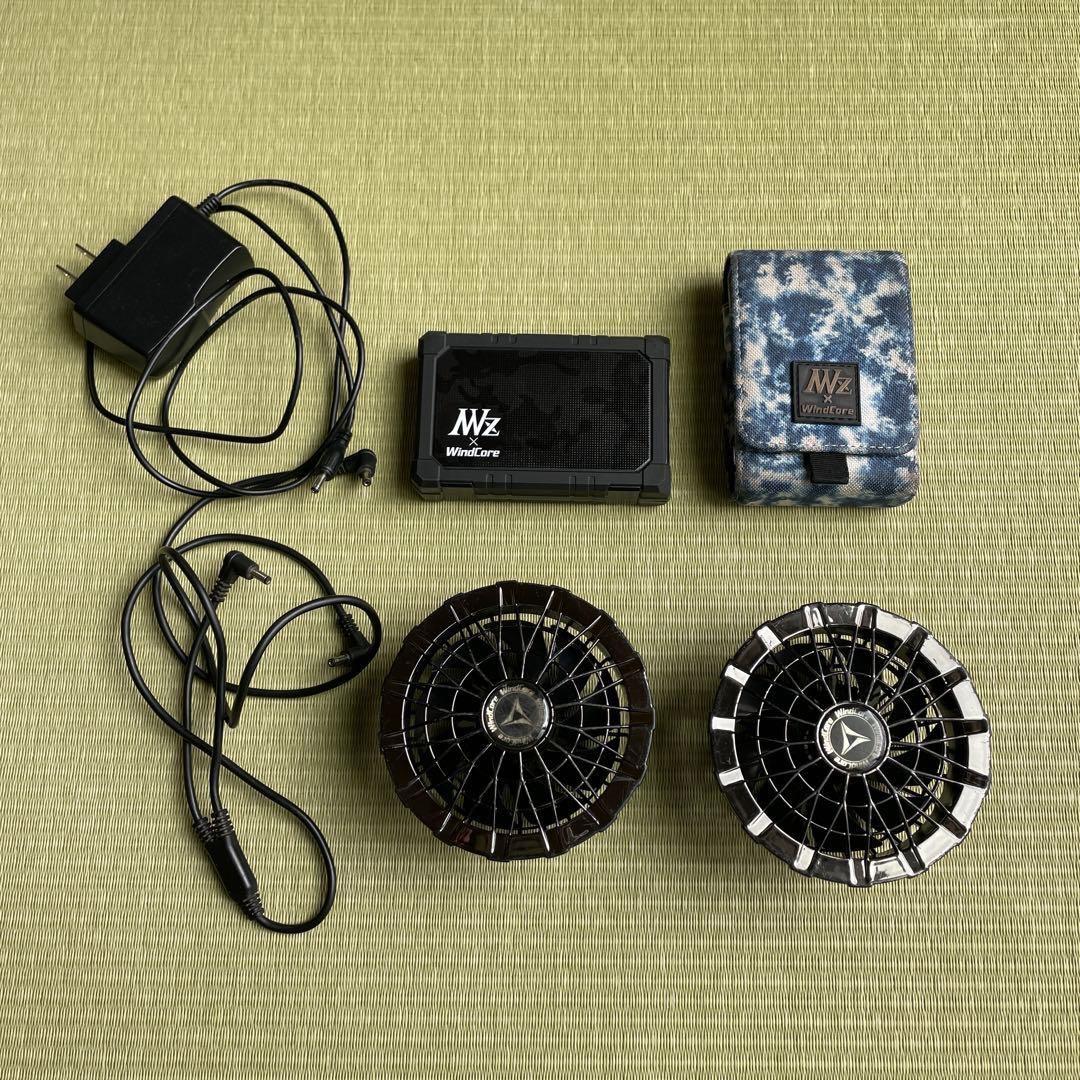 ブラック冷却ベスト バッテリー付き