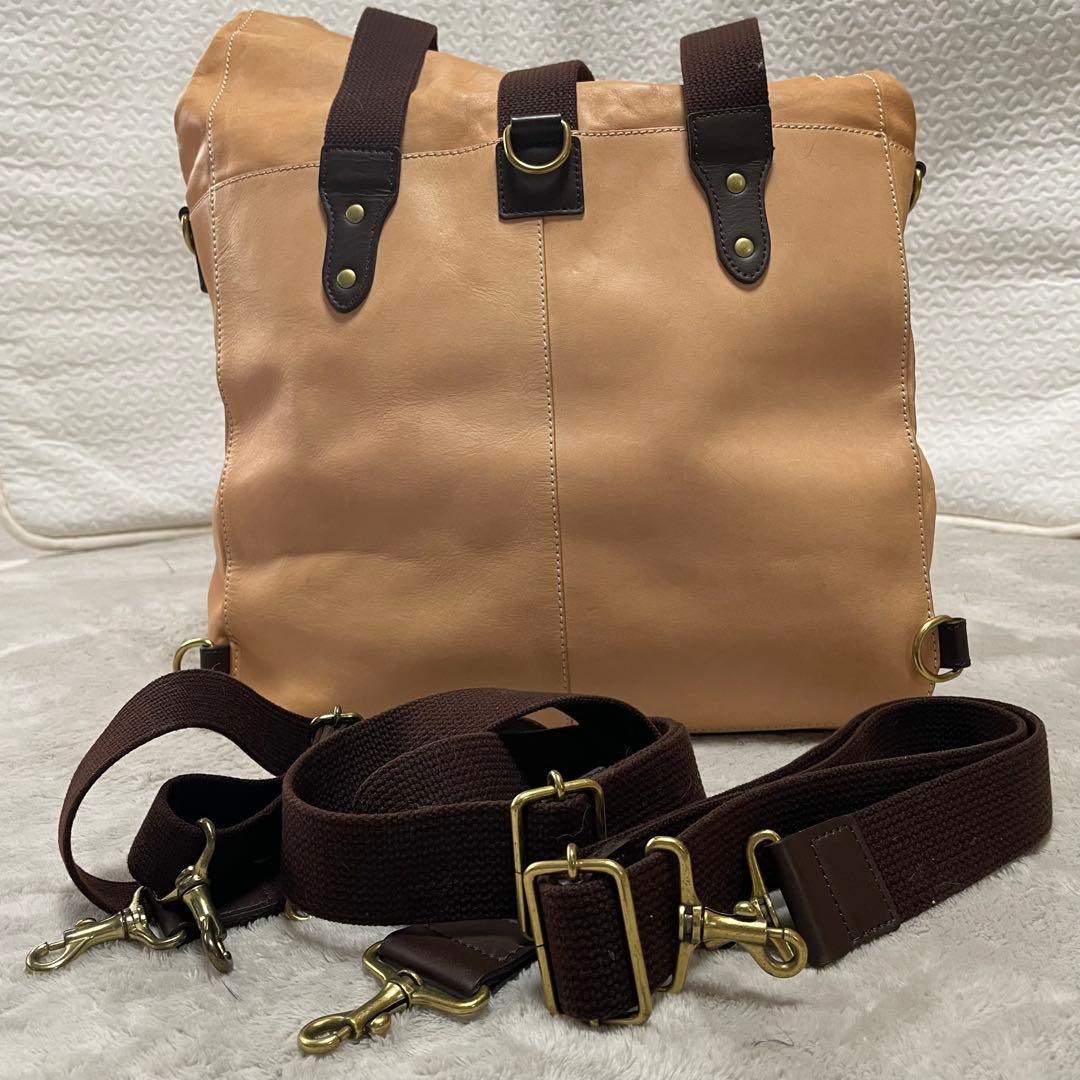 VAN JAC ヌメ革　バッグ　2014年頃　限定品　3way