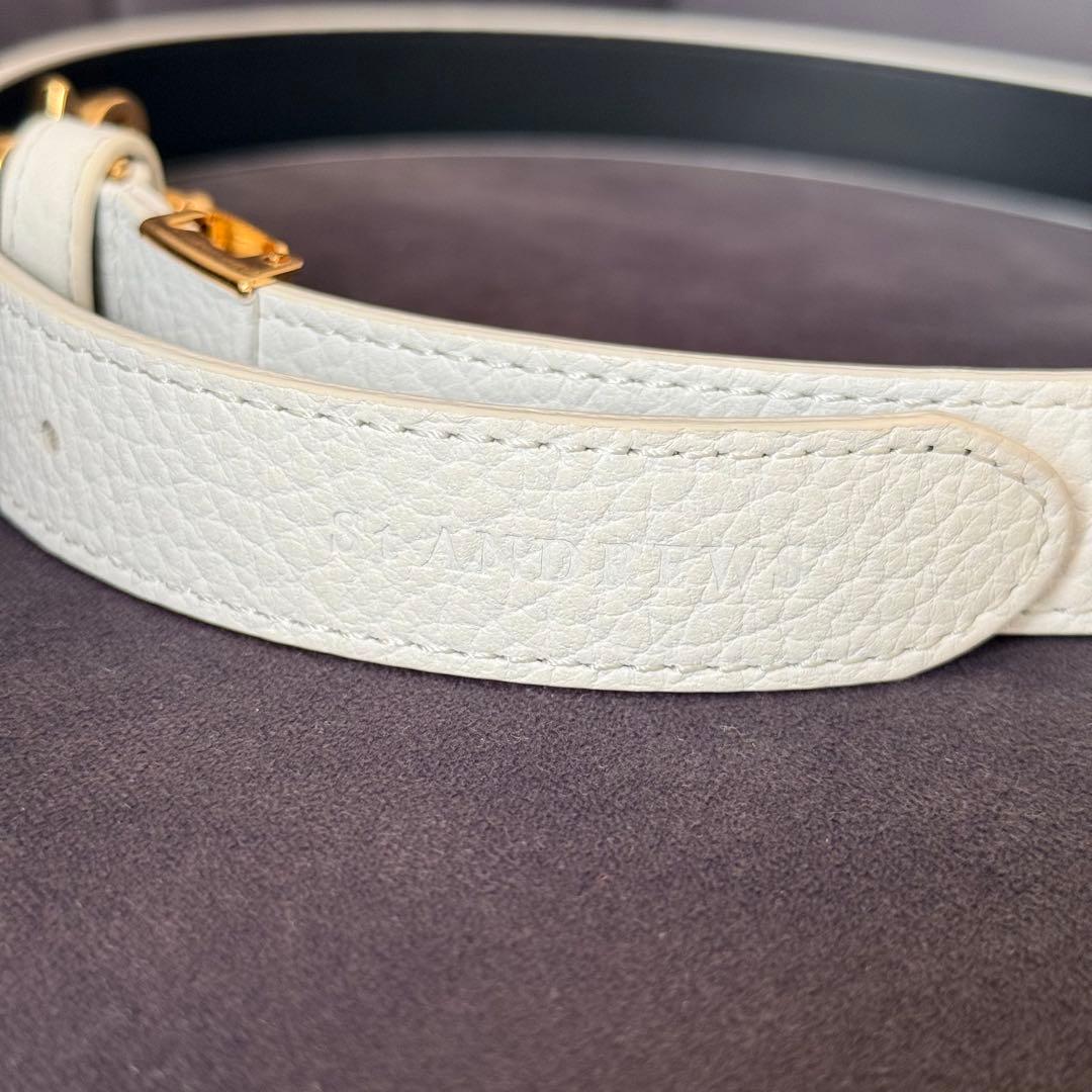 セントアンドリュース ベルト ホワイト ゴルフ レディース