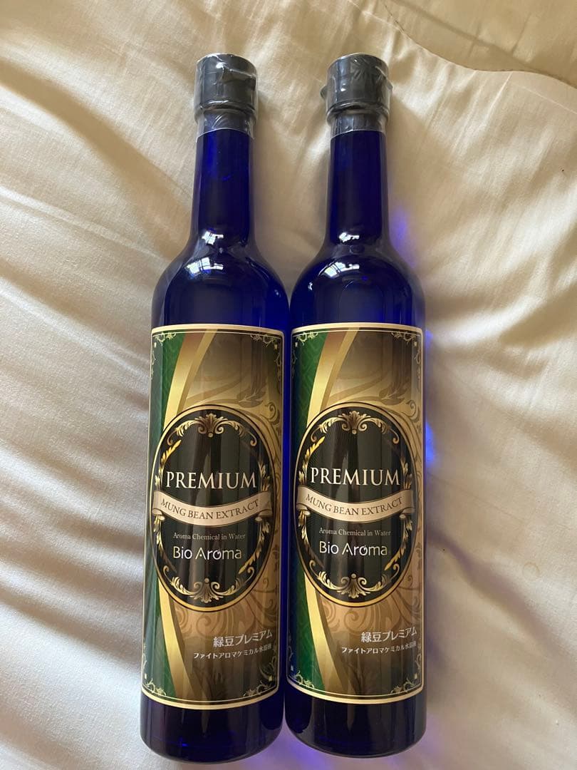 【新品未開封】緑豆プレミアム500ml×2本/バイオアロマ