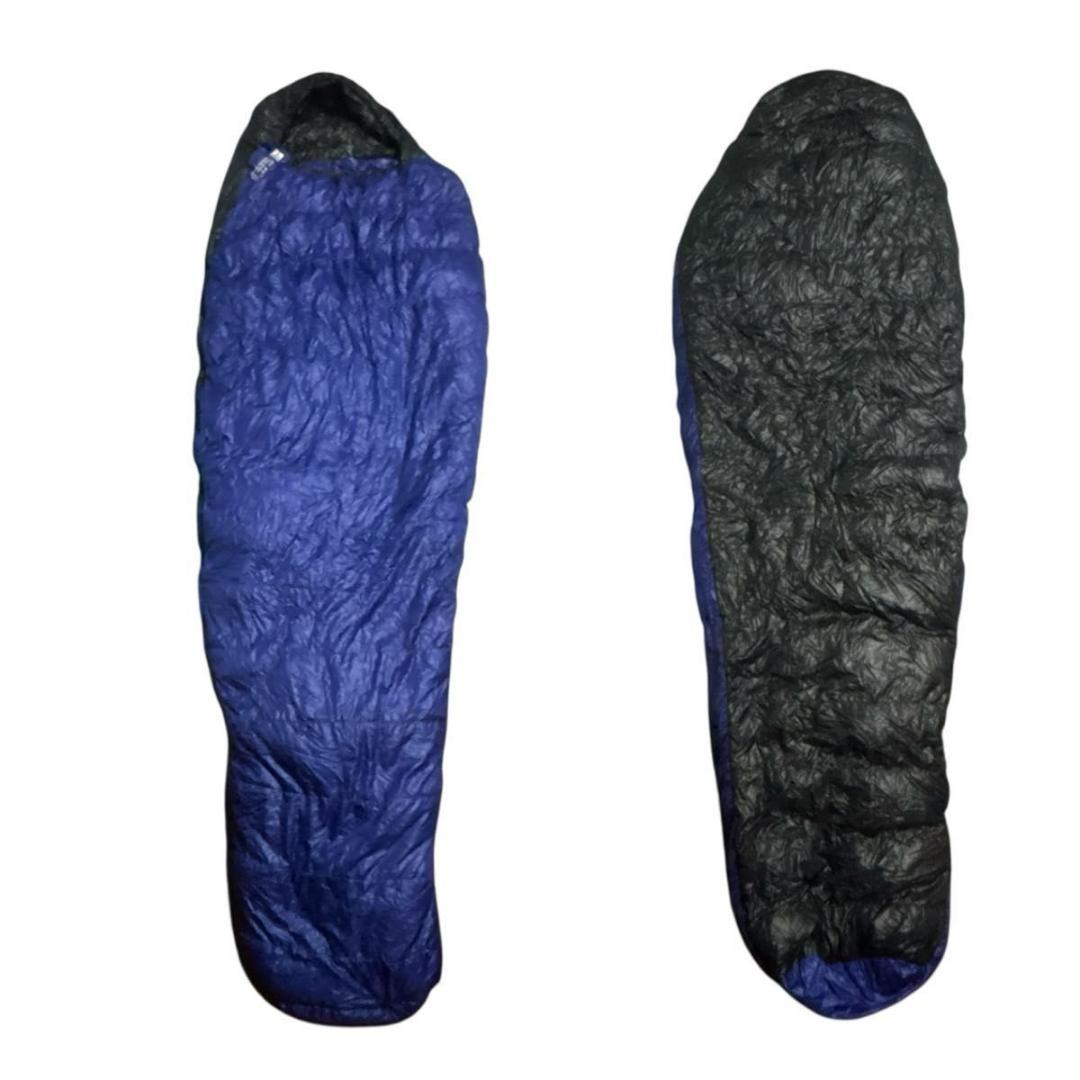 美品 ISUKA イスカ エア 450X シュラフ 寝袋 寝具 ロイヤルブルー