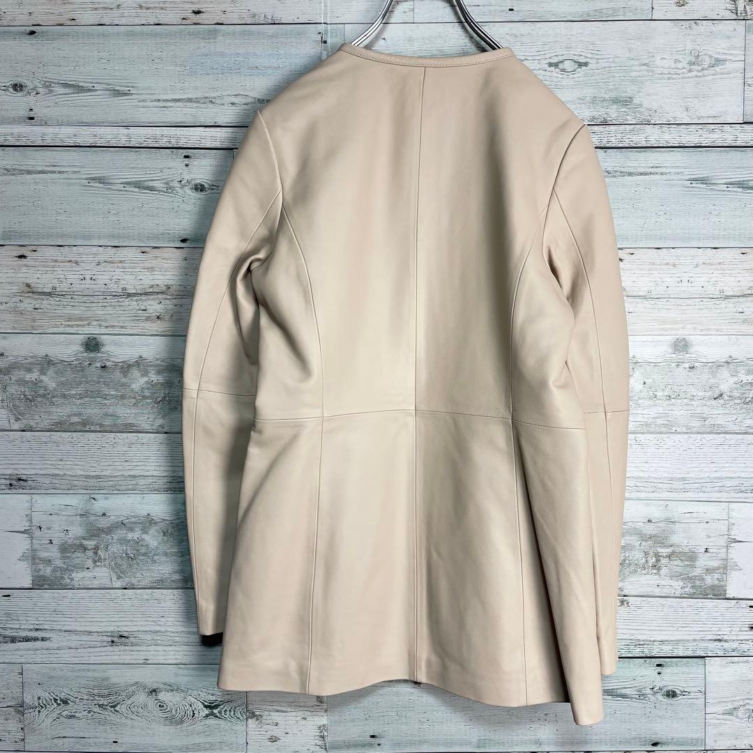 ☆最高級レザー☆ルーニィ　コンビラムレザージャケット定価11万円　レッキスファー