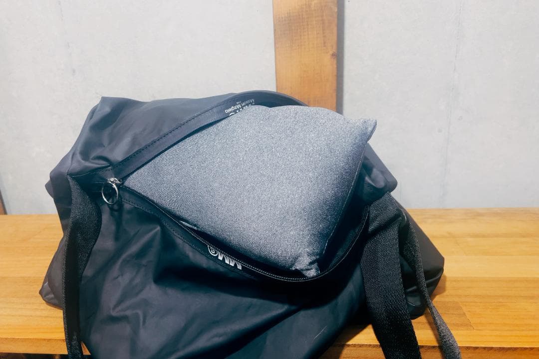 MM6 ナイロン ショルダーバッグ ブラック 中古