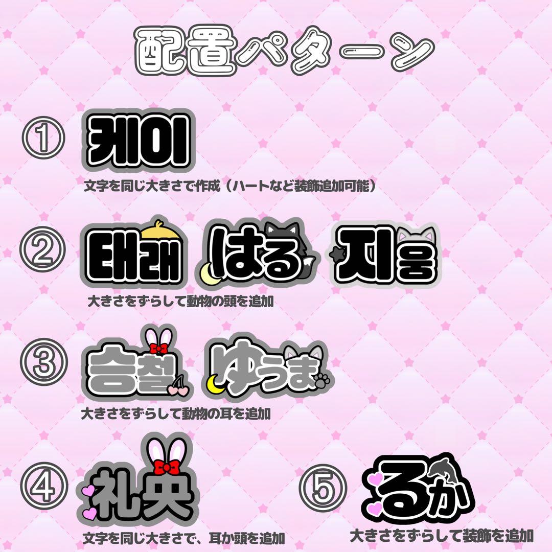 ネームボードオーダー